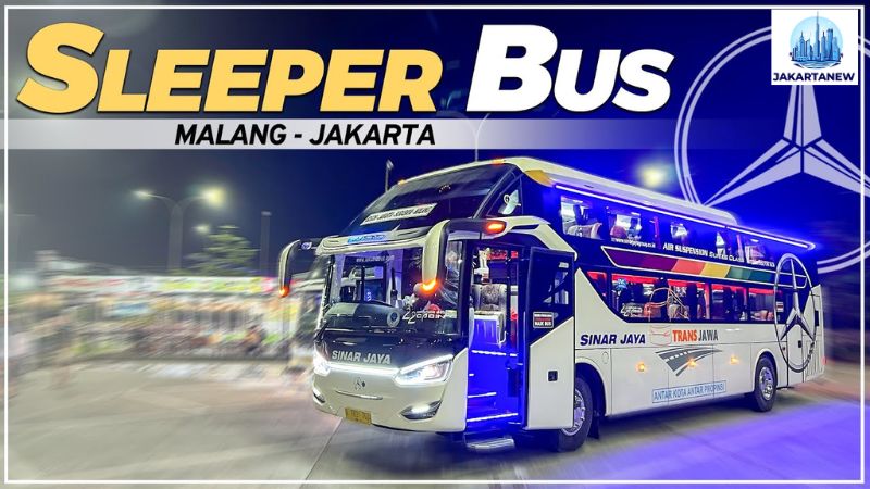 Sleeper Bus Jakarta Malang